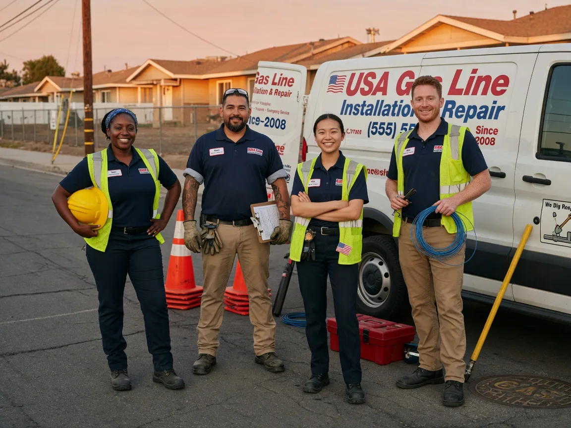 Gas Line Installation company in Senoia, GA